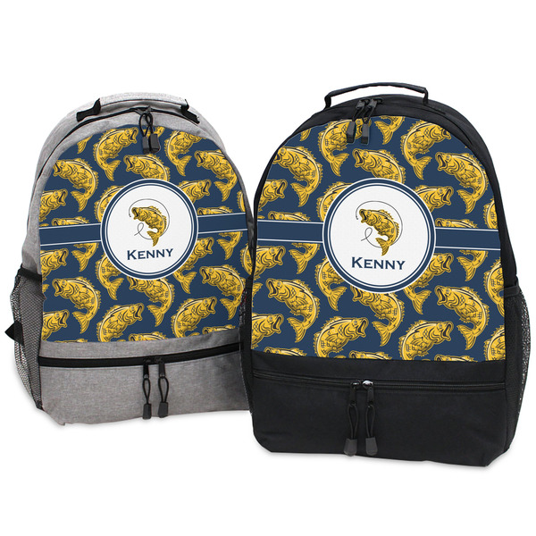 Fish Large Backpacks - Both