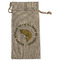 Fish Large Burlap Gift Bag - Front (Personalized)