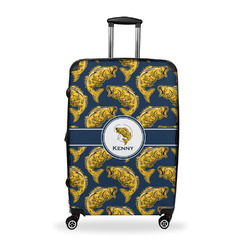 Fish Suitcase - 28" Large - Checked w/ Name or Text