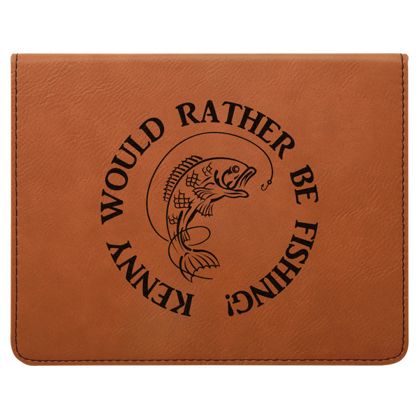 Fish Leatherette 4-Piece Wine Tool Set Flat