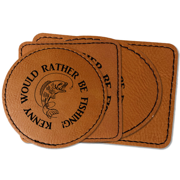 Custom Fish Faux Leather Iron On Patch (Personalized)