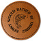 Fish Leatherette Patches - Round