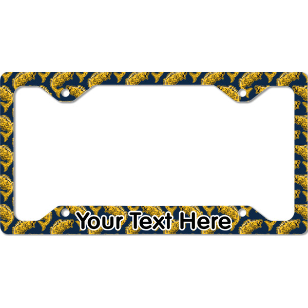 Custom Fish License Plate Frame - Style C (Personalized)