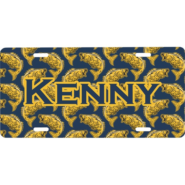Custom Fish Front License Plate (Personalized)