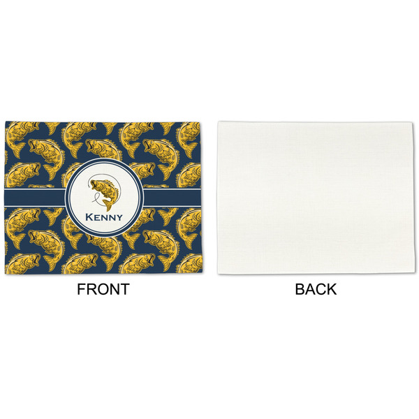 Fish Linen Placemat - APPROVAL Single (single sided)