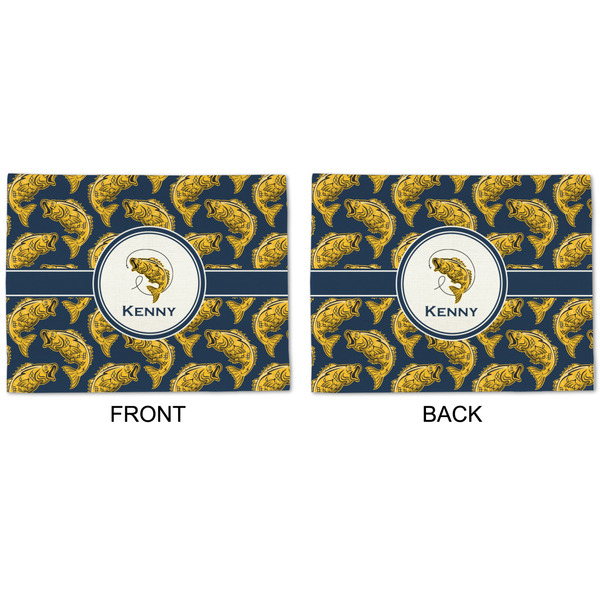 Fish Linen Placemat - APPROVAL (double sided)