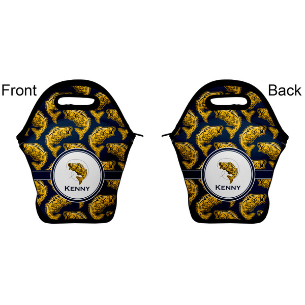 Fish Lunch Bag - Front and Back