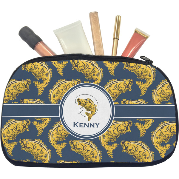 Custom Fish Makeup / Cosmetic Bag - Medium (Personalized)