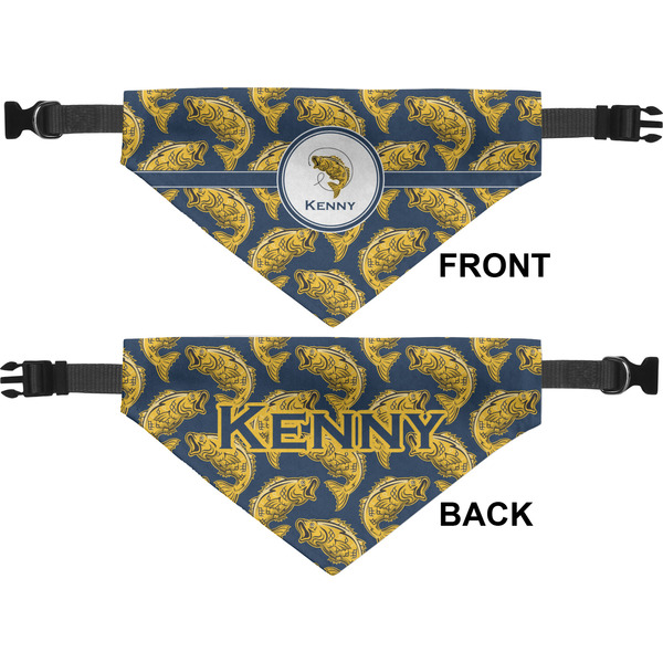 Fish Medium Dog Bandana Approval