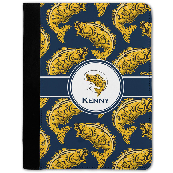 Custom Fish Notebook Padfolio w/ Name or Text
