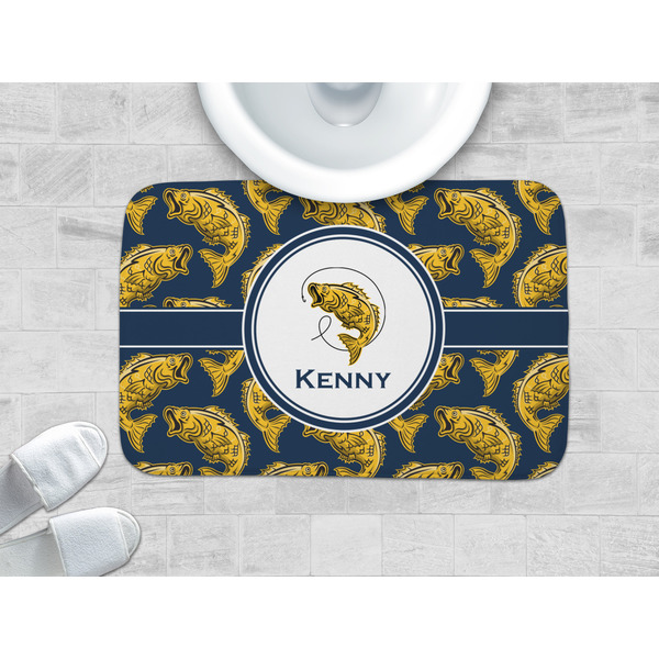 Fish Memory Foam Bath Mat - LIFESTYLE 34x21