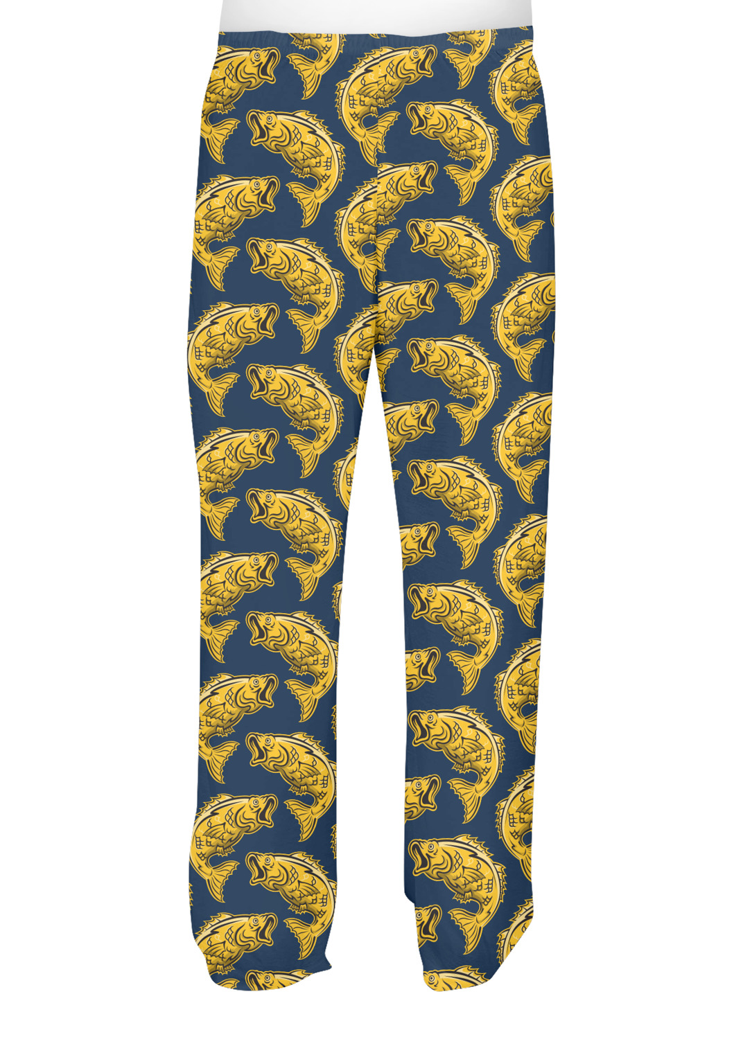 Fish Mens Pajama Pants M (Personalized) YouCustomizeIt
