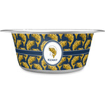 Fish Stainless Steel Dog Bowl - Medium (Personalized)
