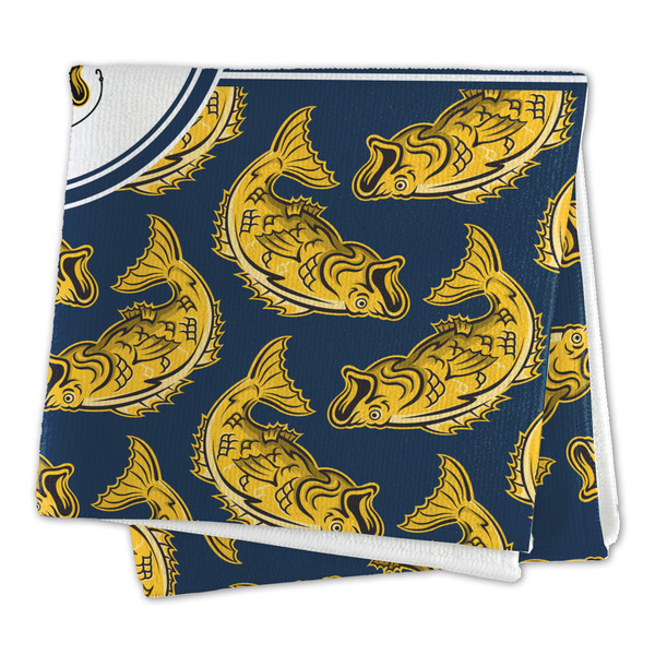 Fish Microfiber Dish Rag - FOLDED (square)