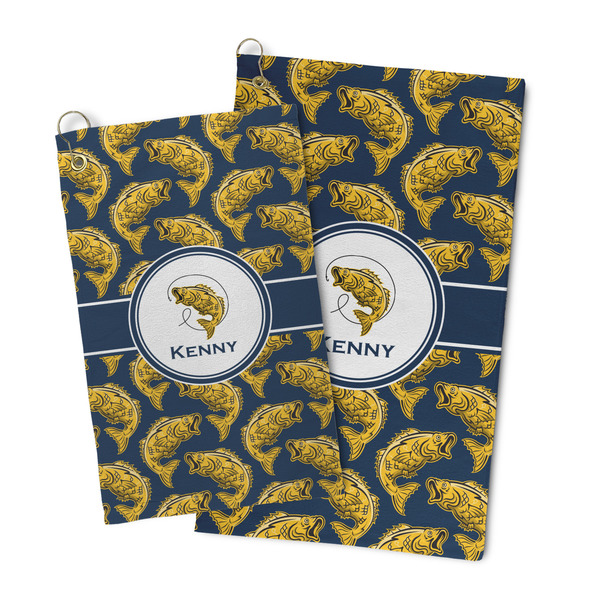 Fish Microfiber Golf Towel - PARENT/MAIN