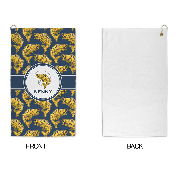 Fish Microfiber Golf Towels - APPROVAL