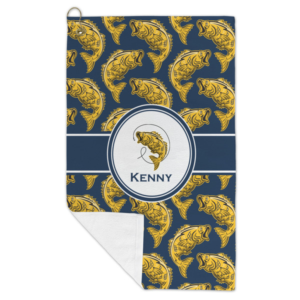 Fish Microfiber Golf Towels - FOLD