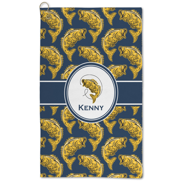 Custom Fish Microfiber Golf Towel (Personalized)