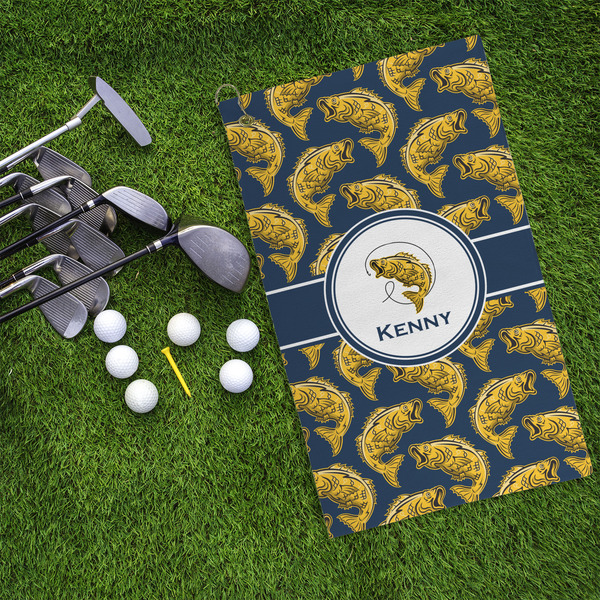 Fish Microfiber Golf Towels - LIFESTYLE