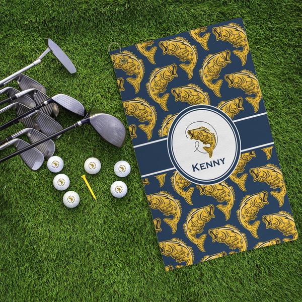 Fish Microfiber Golf Towels - LIFESTYLE