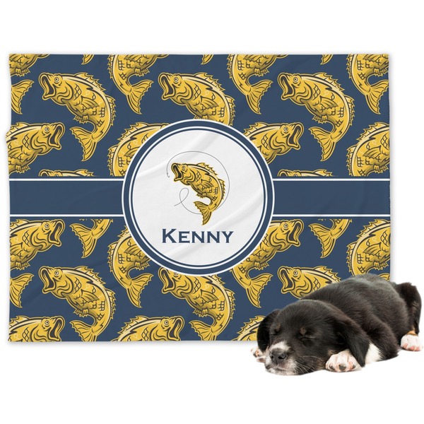 Custom Fish Dog Blanket (Personalized)