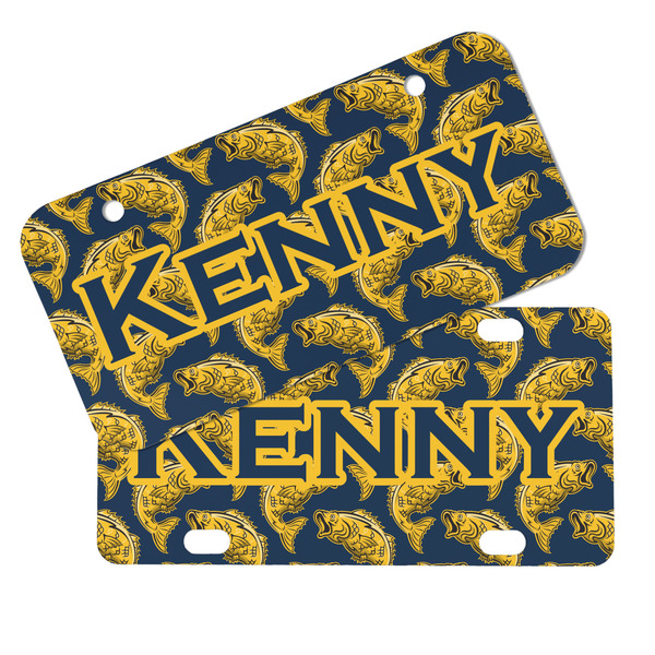 Fish Mini License Plates - MAIN (4 and 2 Holes)