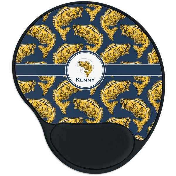 Custom Fish Mouse Pad with Wrist Support