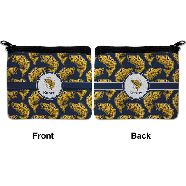 Fish Neoprene Coin Purse - Front & Back (APPROVAL)