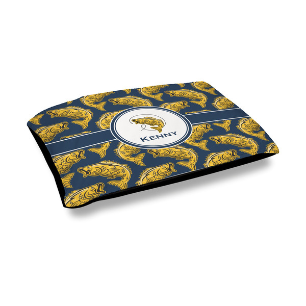 Custom Fish Outdoor Dog Bed - Medium (Personalized)