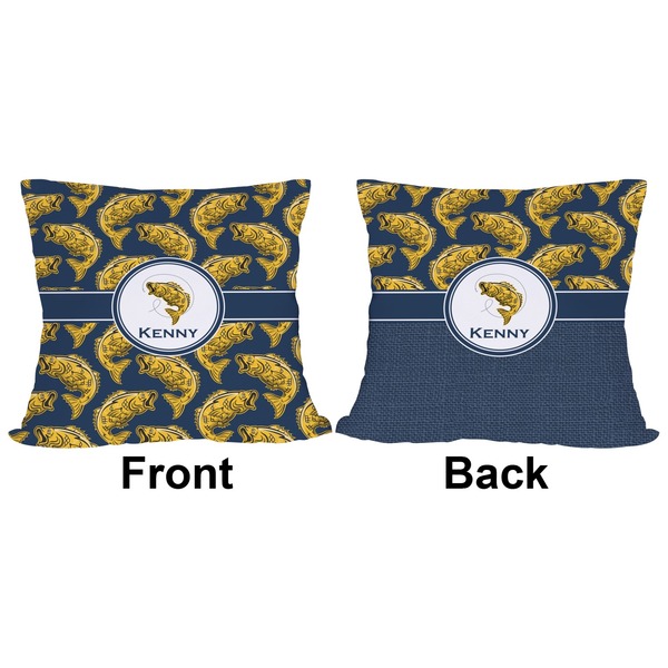 Fish Outdoor Pillow - 18x18