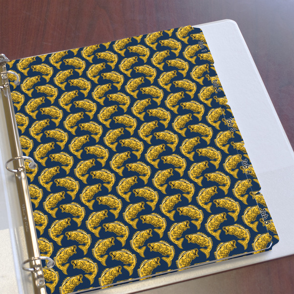 Fish Page Dividers - Set of 5 - In Context