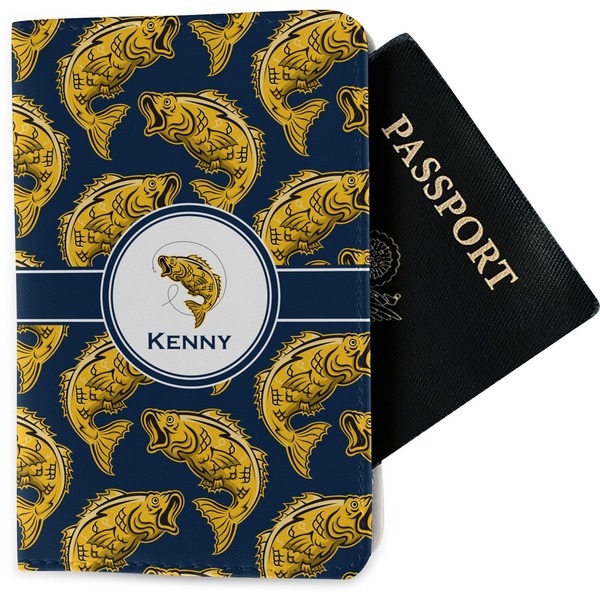 Custom Fish Passport Holder - Fabric (Personalized)