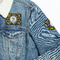 Fish Patches Lifestyle Jean Jacket Detail
