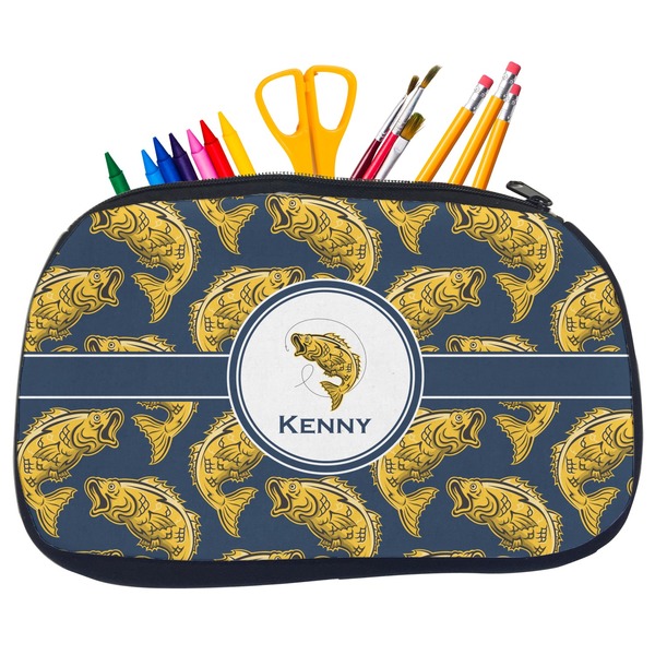 Fish Pencil / School Supplies Bags - Medium