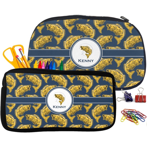 Fish Pencil / School Supplies Bags Small and Medium