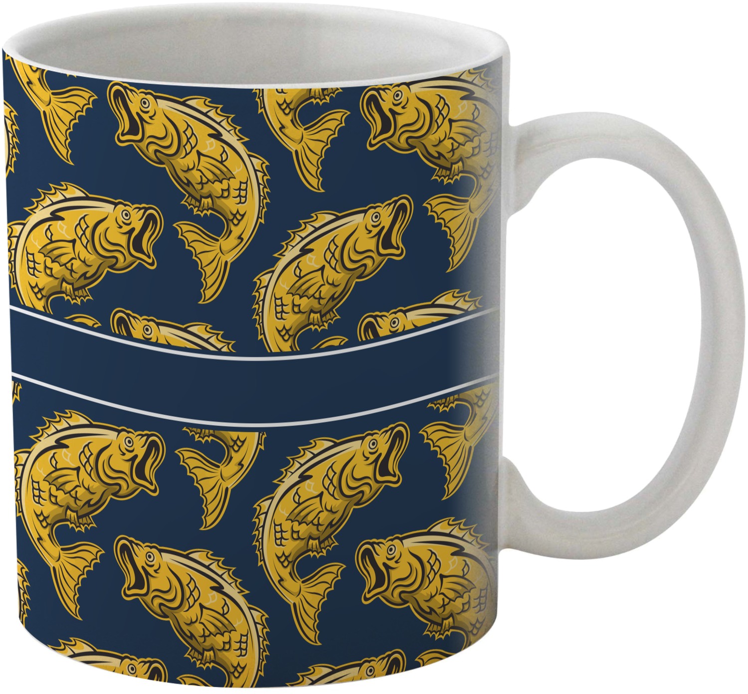Fish Coffee Mug (Personalized) YouCustomizeIt