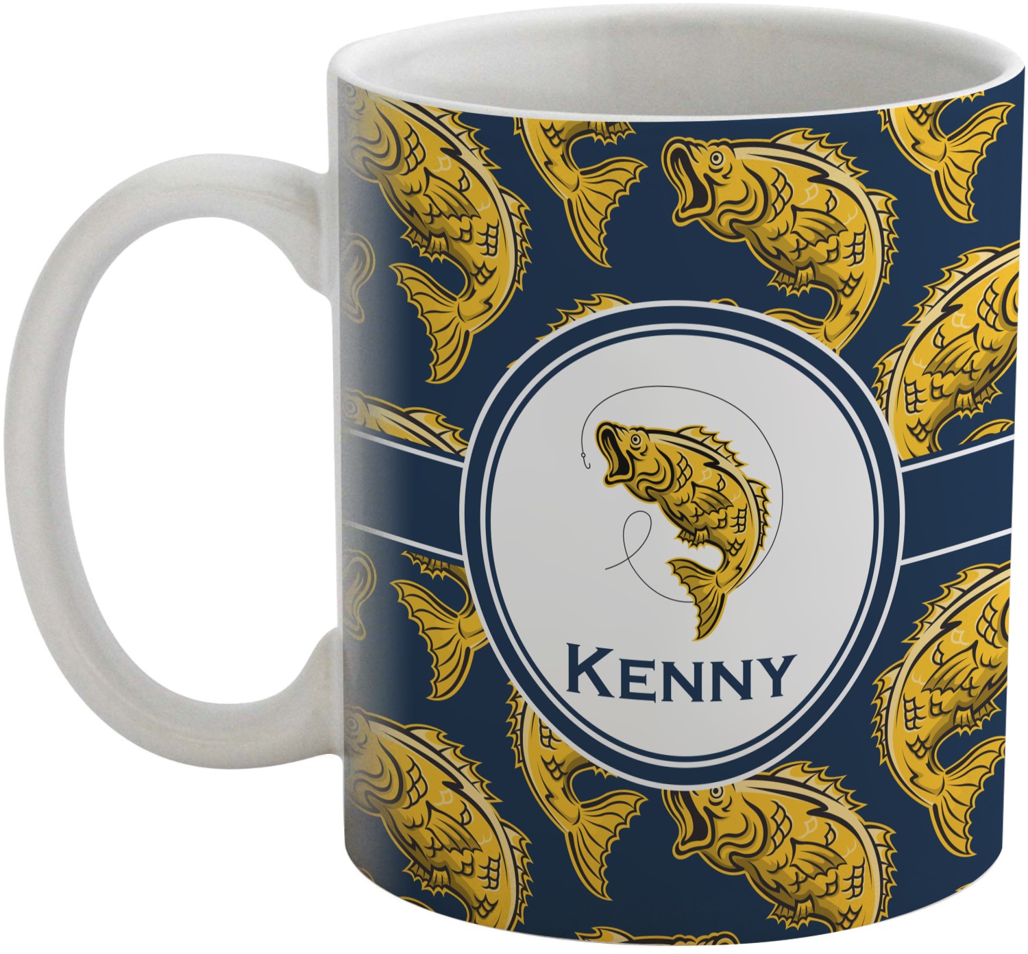 Fish Coffee Mug (Personalized) YouCustomizeIt