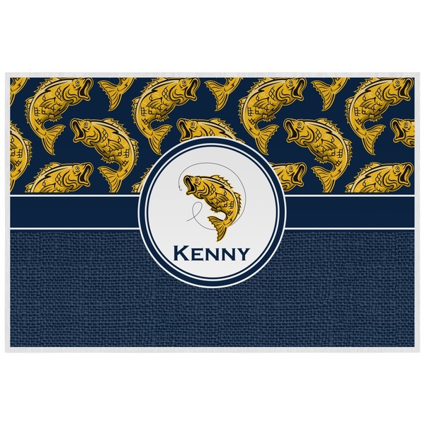 Fish Personalized Placemat (Back)