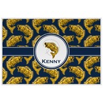 Fish Laminated Placemat w/ Name or Text