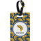 Fish Plastic Luggage Tag - Rectangular w/ Name or Text