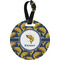 Fish Personalized Round Luggage Tag