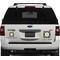 Fish Personalized Square Car Magnets on Ford Explorer