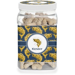Fish Dog Treat Jar (Personalized)
