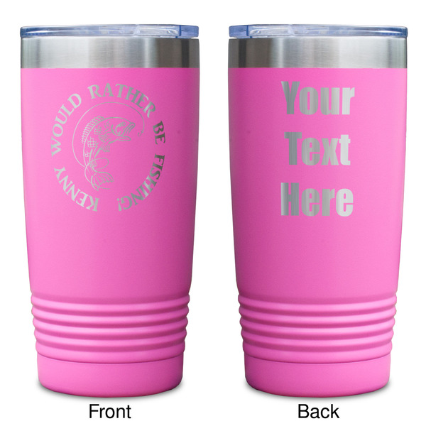 Fish Pink Polar Camel Tumbler - 20oz - Double Sided - Approval