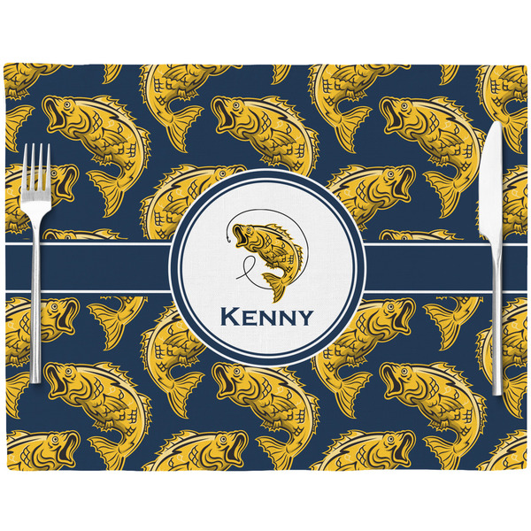 Fish Placemat with Props