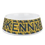 Fish Plastic Dog Bowl (Personalized)