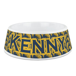 Fish Plastic Dog Bowl (Personalized)