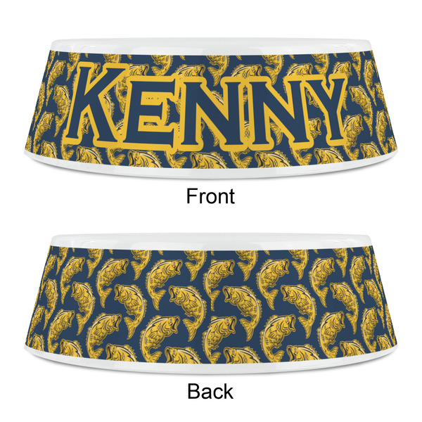 Fish Plastic Pet Bowls - Small - APPROVAL