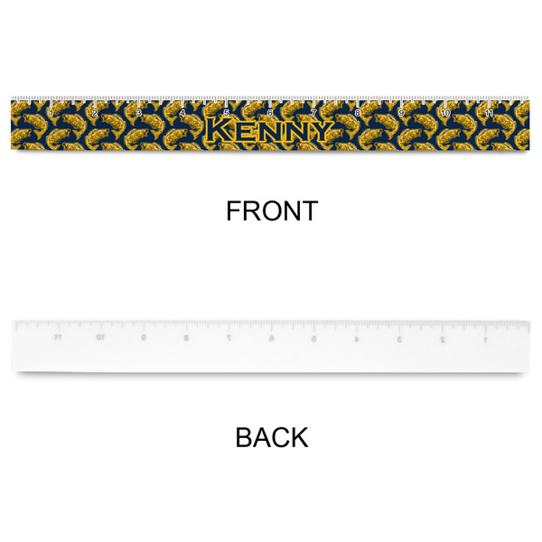 Fish Plastic Ruler - 12" - APPROVAL