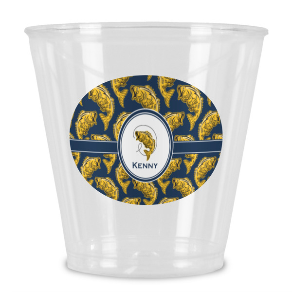 Custom Fish Plastic Shot Glass (Personalized)